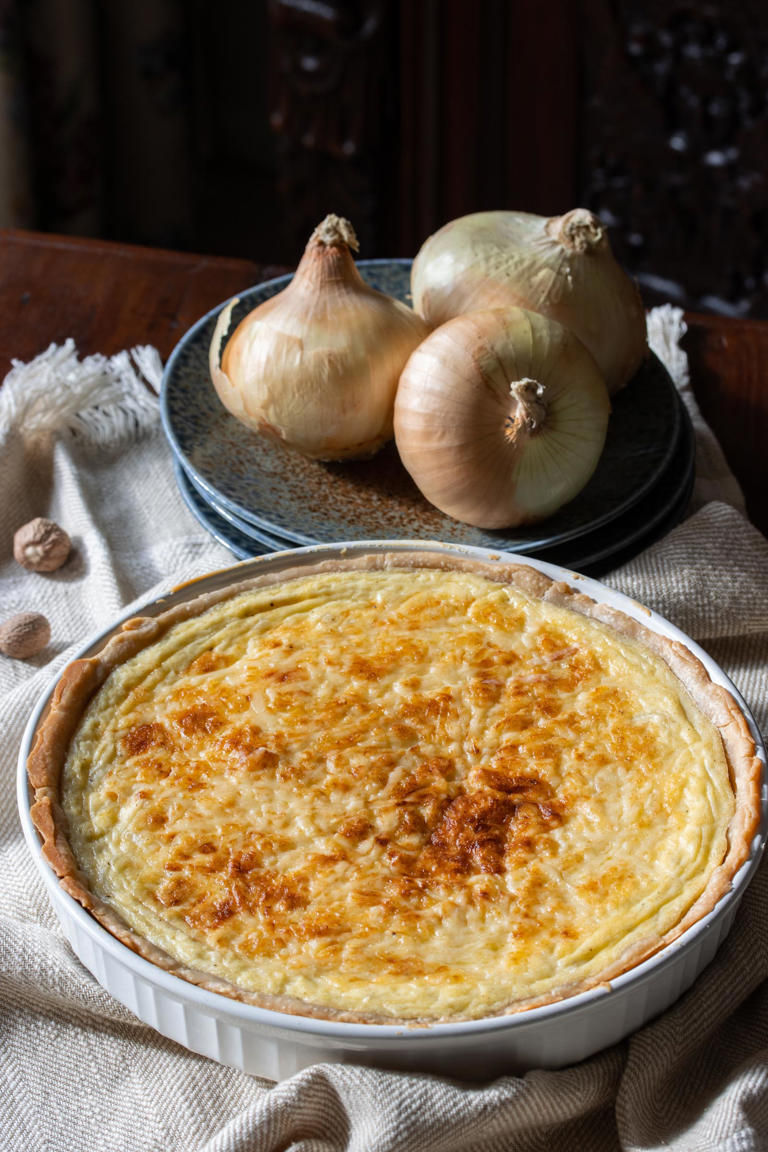 Onion Tart - The Classic French Way