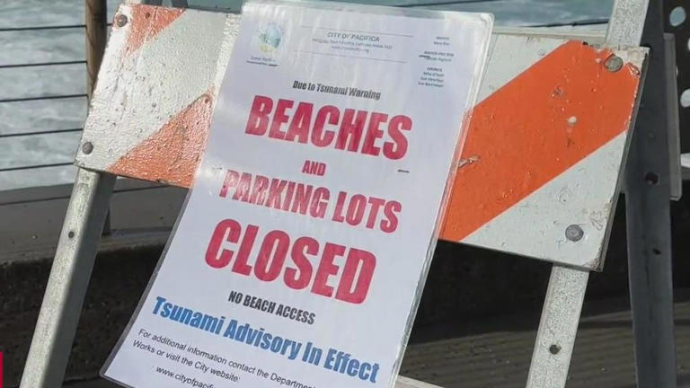 Tsunami pacifica california
