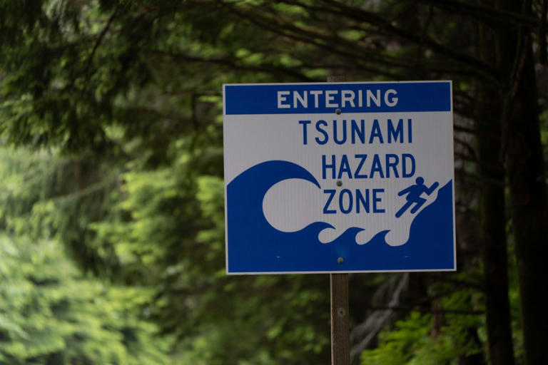 Tsunami today in oregon