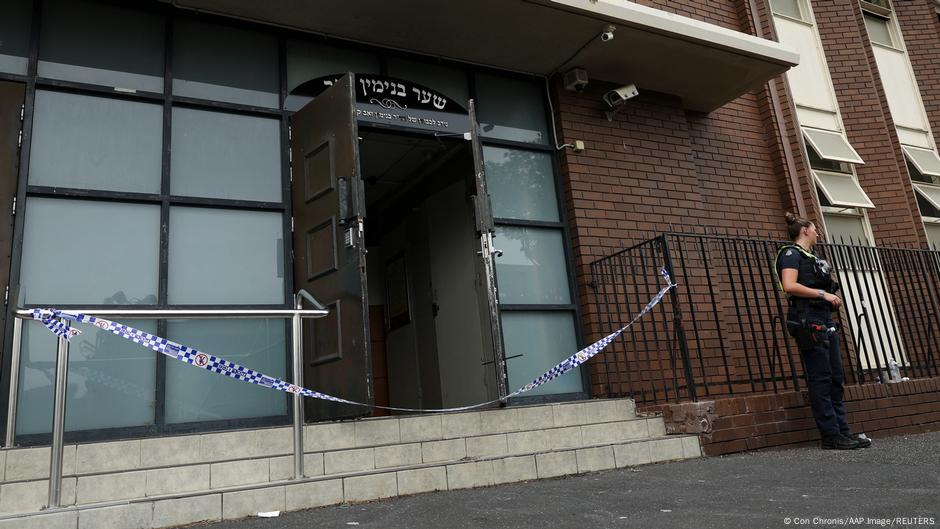 Brandanschlag Auf Synagoge In Australien