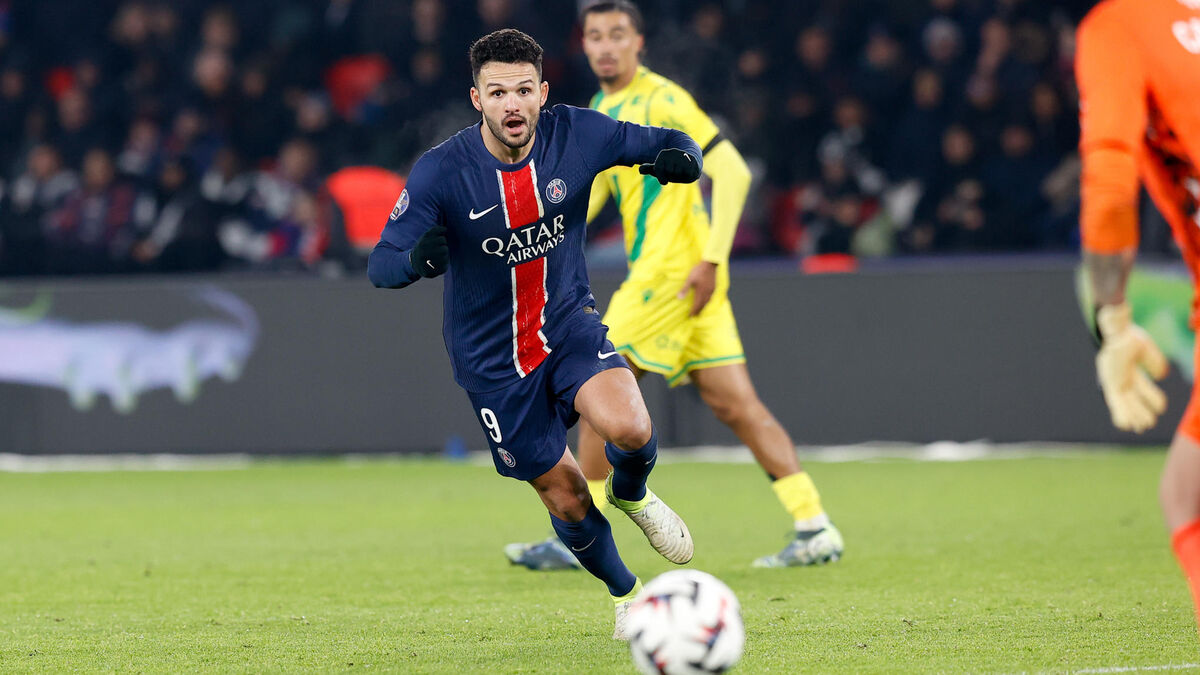 Auxerre-PSG : Le Groupe Des Parisiens, Avec Gonçalo Ramos Mais Toujours ...