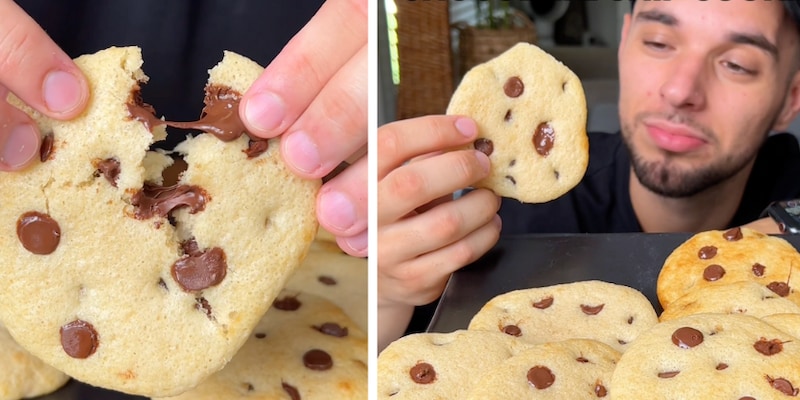 Rezept-Tipp - Naschen ohne Reue - nur 33 Kalorien pro Chocolate-Chip-Cookie