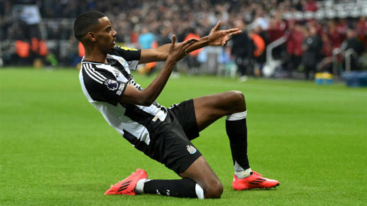 Alexander Isak Goal Celebration Newcastle