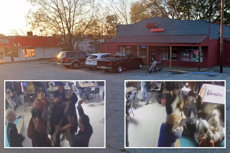 Racially charged brawl breaks out between a band and patrons at Atlanta