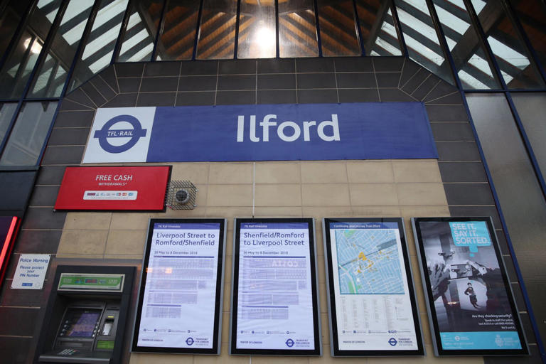 Police officer stabbed at Ilford Station