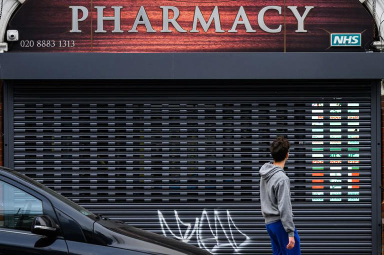 Britain found to be 'sick man of Europe' when it comes to accessing a pharmacy locally