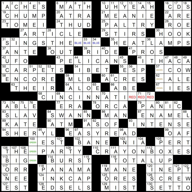Solution to Evan Birnholz s Dec 8 crossword Color Inside the Lines Solution to Evan Birnholz s Dec 8 crossword Color Inside the Lines