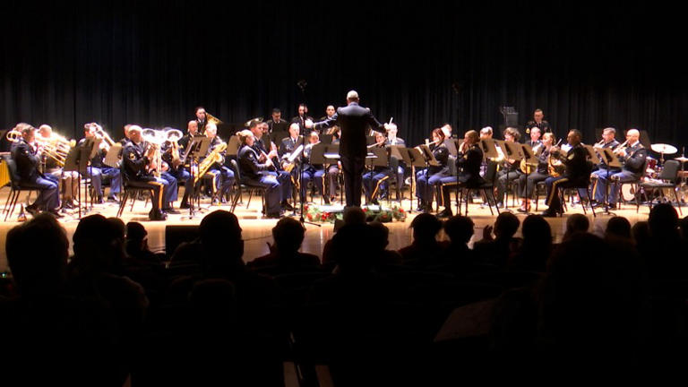 WV National Guard’s 249th Army Band hosts holiday performance