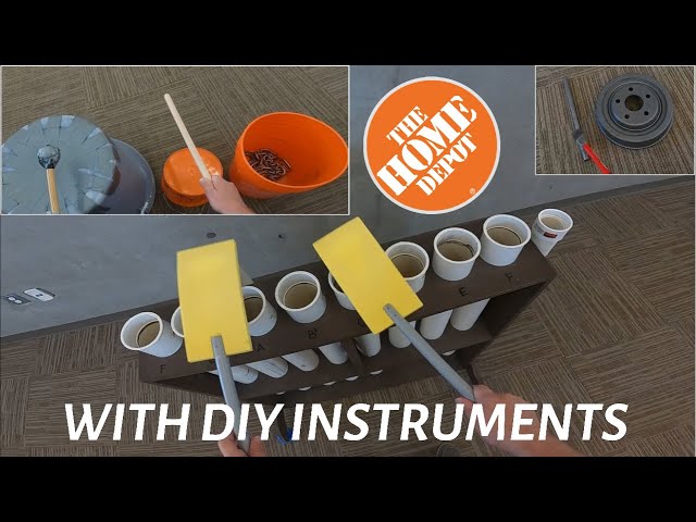 The Home Depot Theme Song with DIY Instruments!