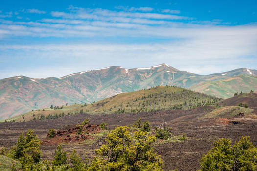 A lawsuit could affect management of public lands, including Idaho's Craters of the Moon National Monument and Preserve. (Zack Frank/Adobe Stock)