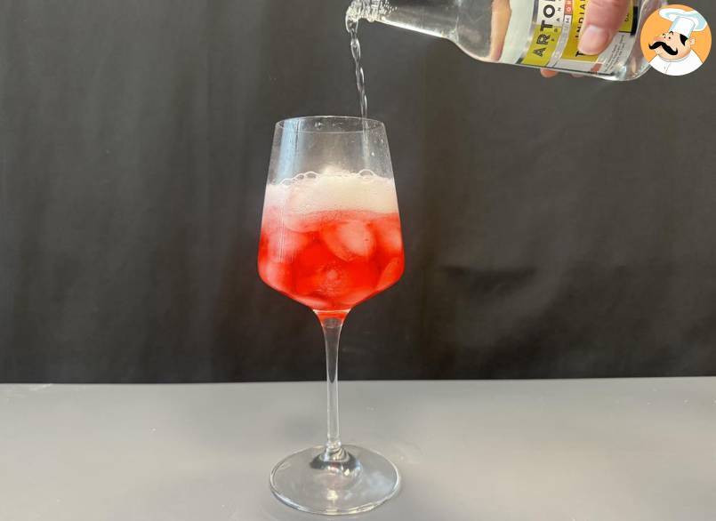 Alkoholfreier martini tonic, der fruchtig-frische cocktail!