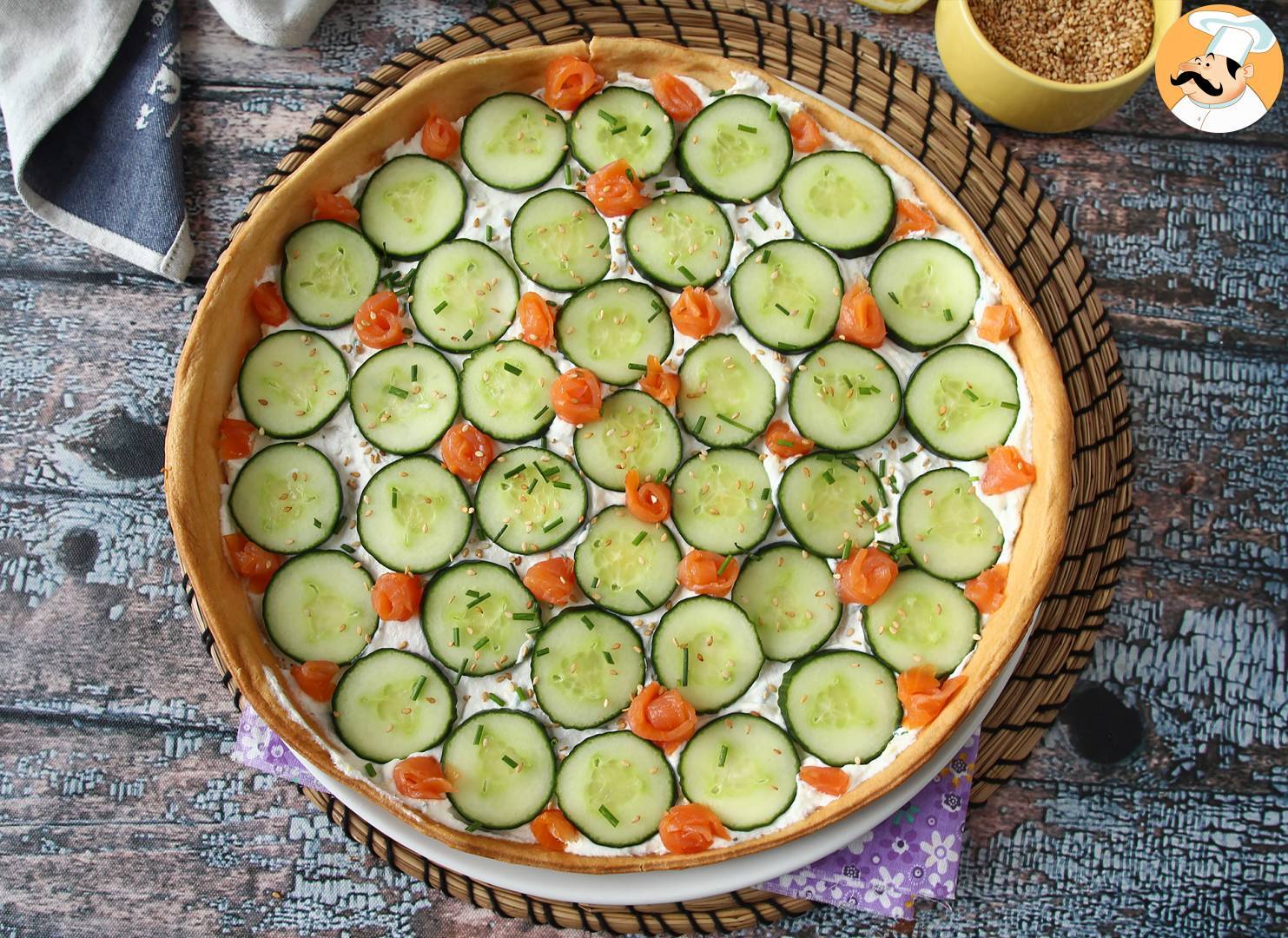 Umgekehrter pfirsichkuchen, saftig, zartschmelzend und karamellisiert