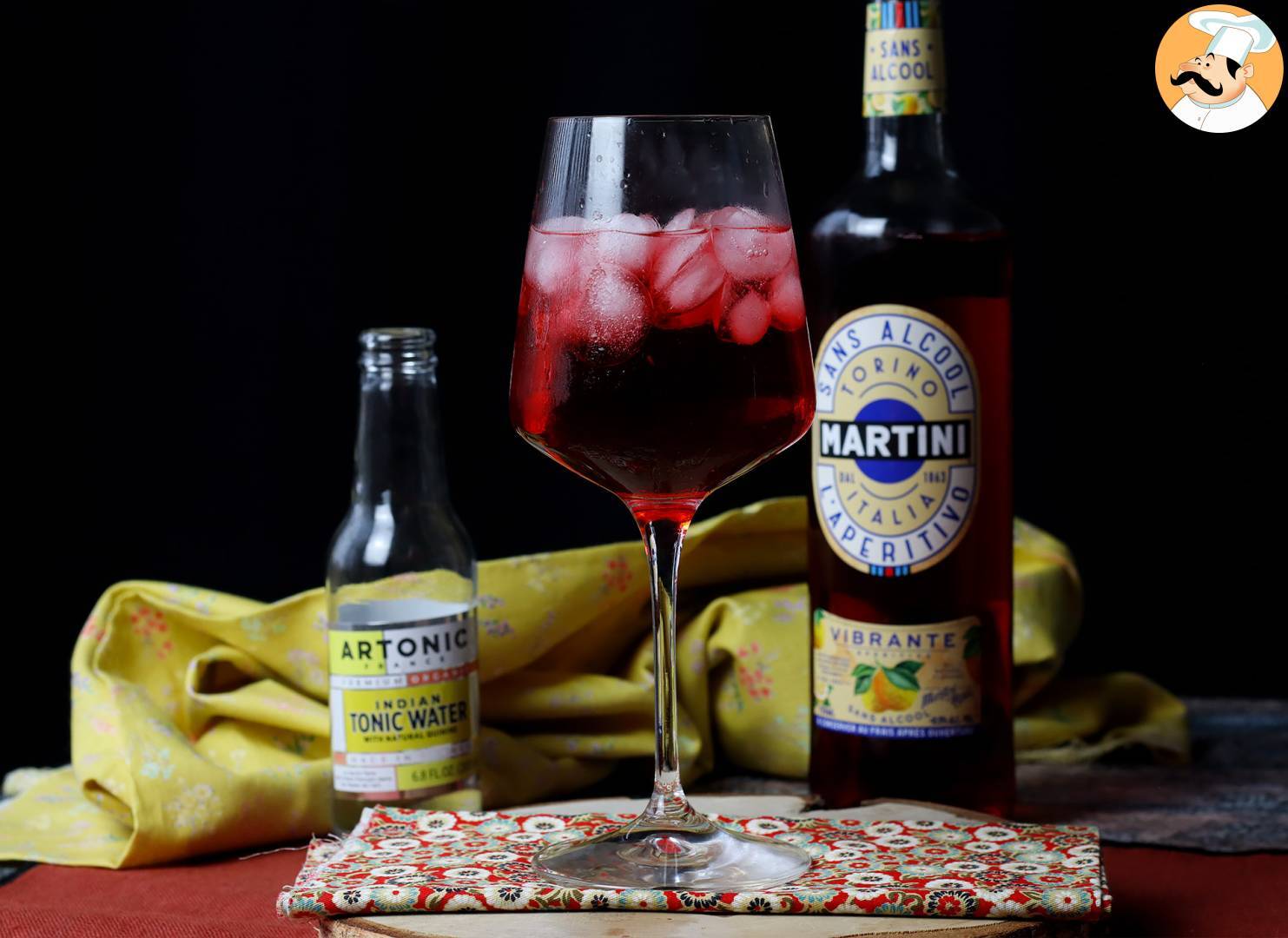 Alkoholfreier martini tonic, der fruchtig-frische cocktail!