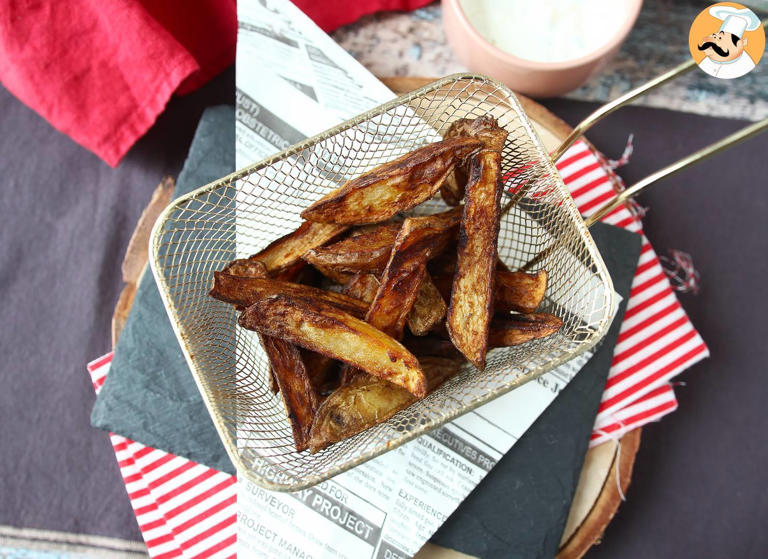 Wie macht man knusprige pommes frites in der heißluftfritteuse?