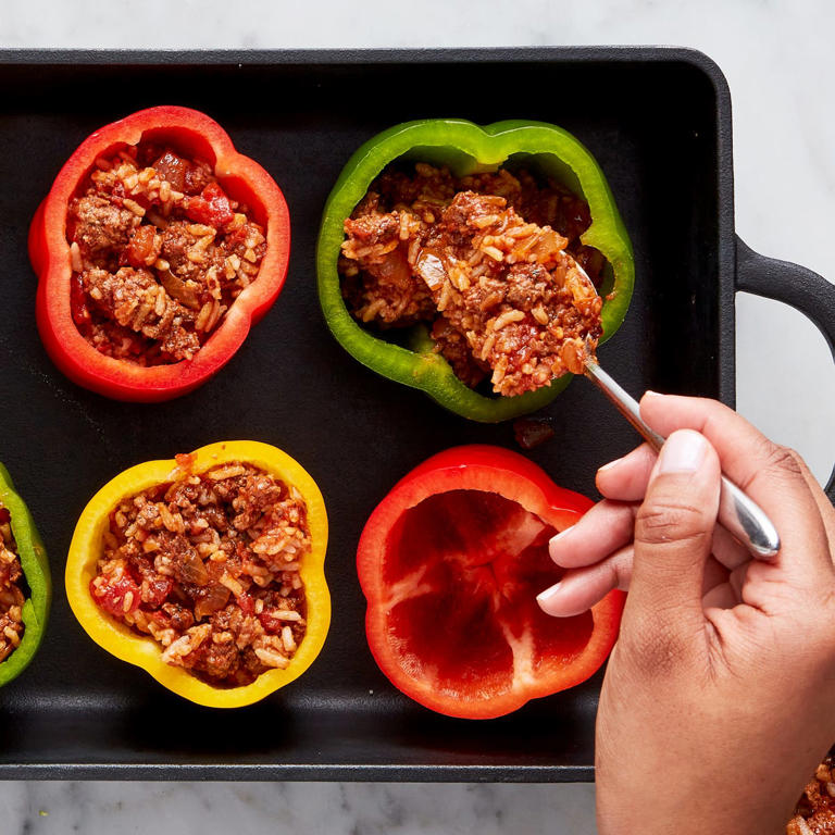 Need A Classic, No-Fail Dinner? Stuffed Peppers Are IT