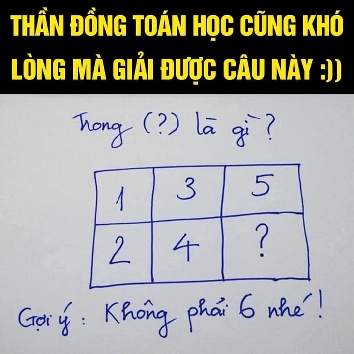 Thần đồng Toán học cũng khó lòng giải được câu đố này