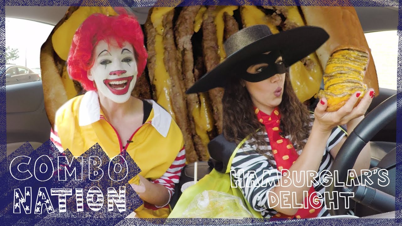 Trying McDonald’s Hamburglar’s delight