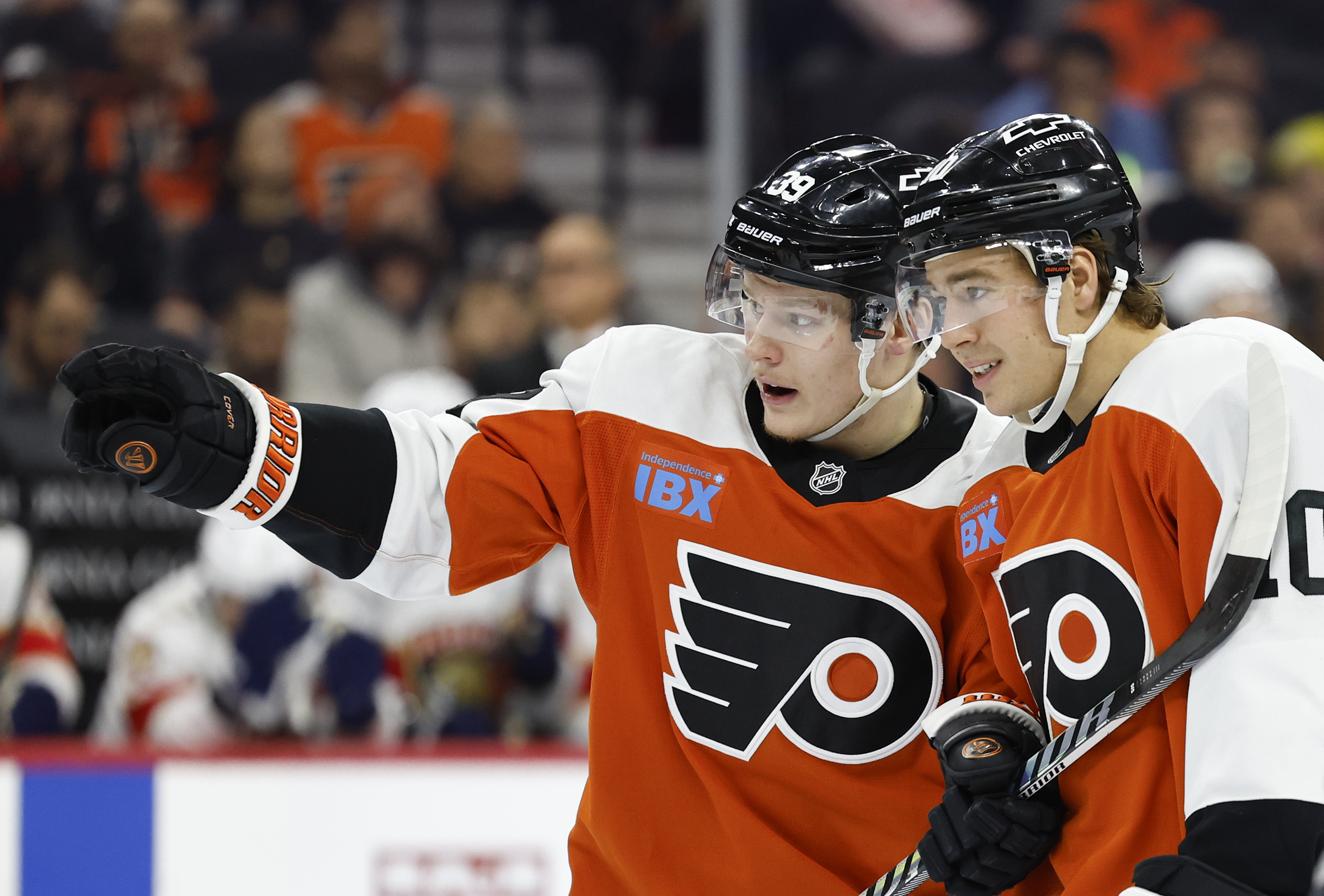 Flyers’ Matvei Michkov Signs Autograph For Fan After Getting Ejected ...