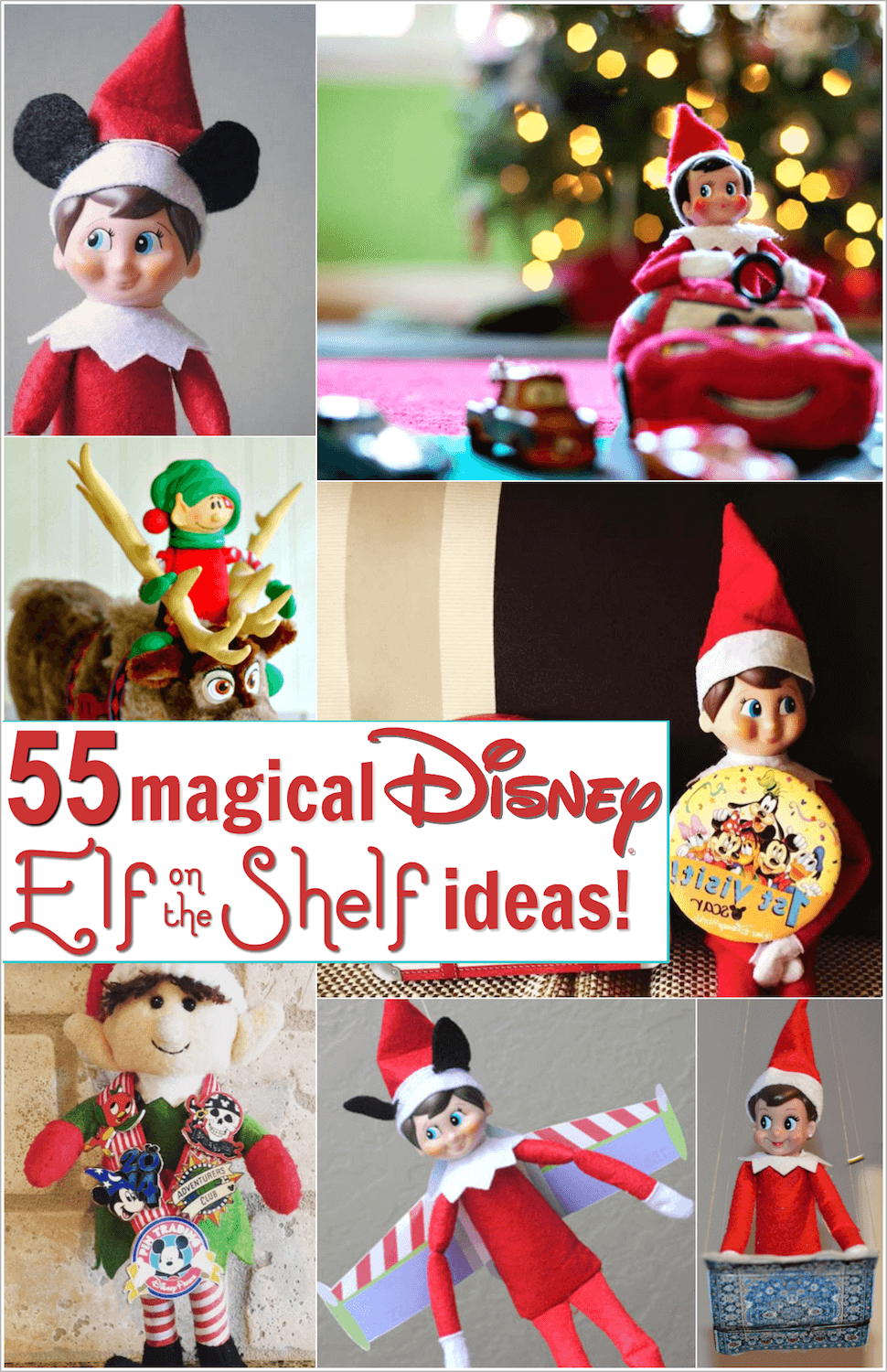 Disney Elf on the Shelf Ideas: 55 Magical Elf Scenarios