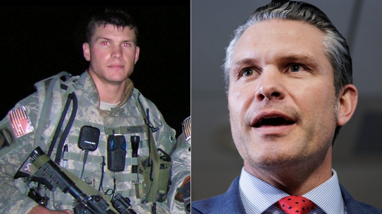 Pete Hegseth Is Unrecognizable In Throwback Pic From His Military Days