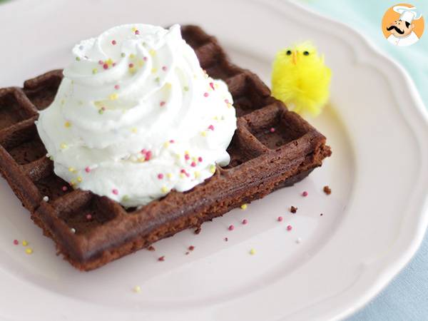 Brownie-waffeln