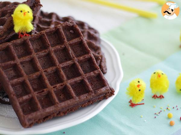 Brownie-waffeln