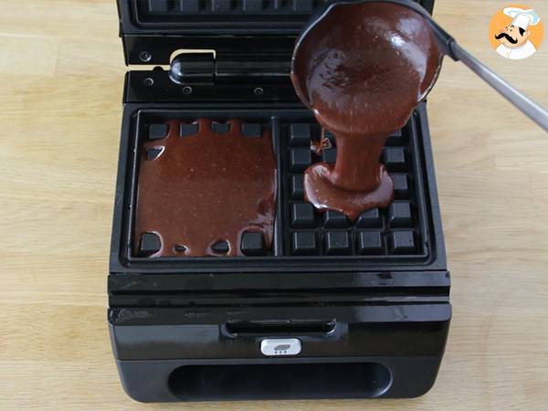 Brownie-waffeln