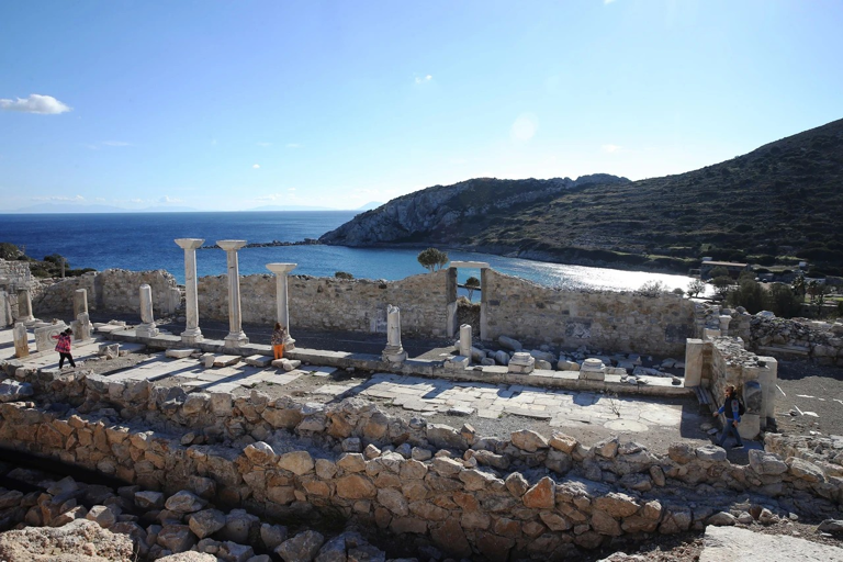 Κεντρικό σημείο των ανασκαφών, είναι η εκκλησία της πόλης. (Φωτογραφία: ΑΑ).