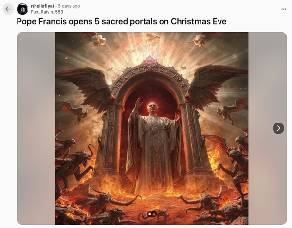 Pope Francis Isn't Opening '5 Sacred Portals' on Christmas Eve for Never-Before-Performed Ritual