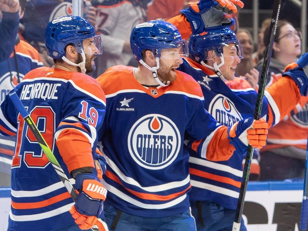 Who is leading the pack of Edmonton Oilers' depth scorers? The answer