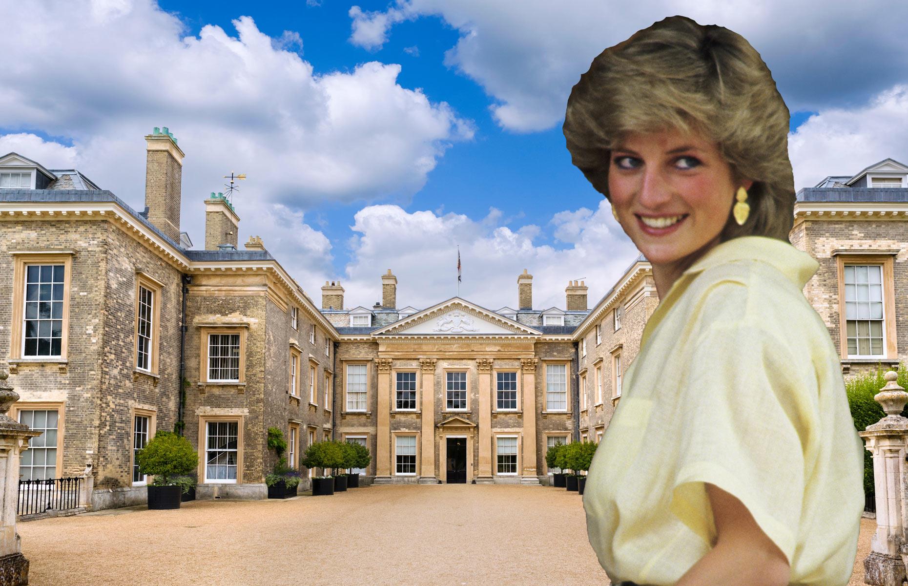Inside Princess Diana's 90-room family home