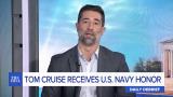 Tom Cruise Awarded Highest Navy Honor For A Civilian