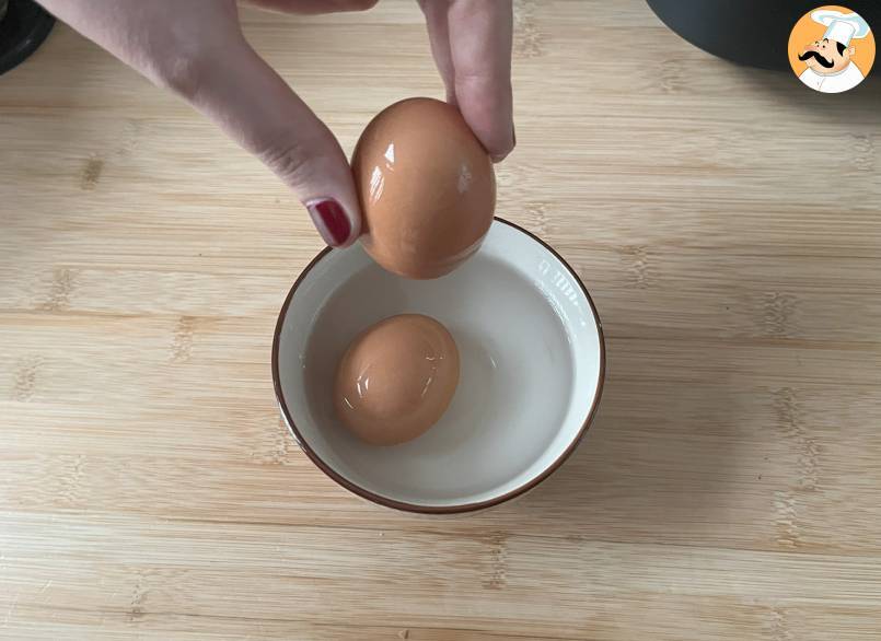 Gekochte eier im air fryer