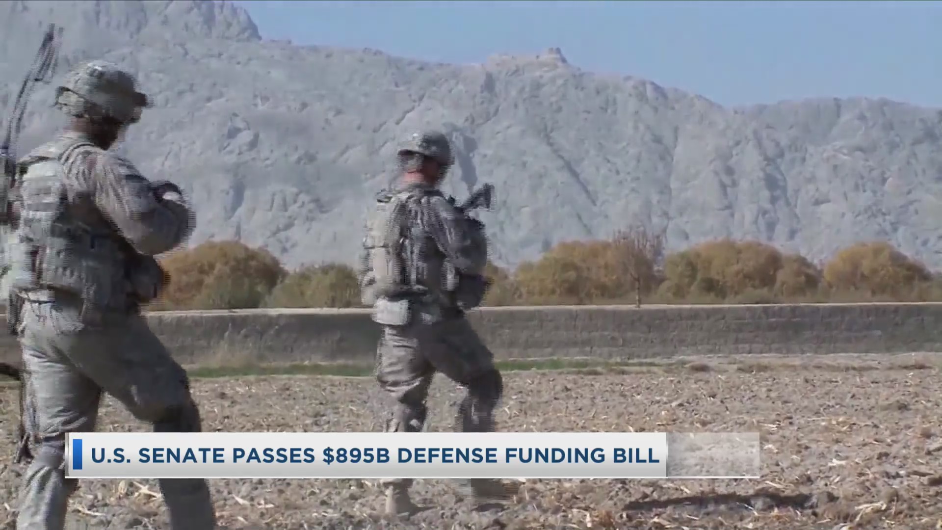 U.S. Senate Passes $895B Defense Funding Bill