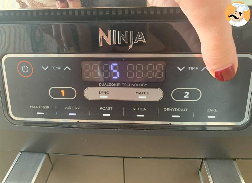 Gekochte eier im air fryer