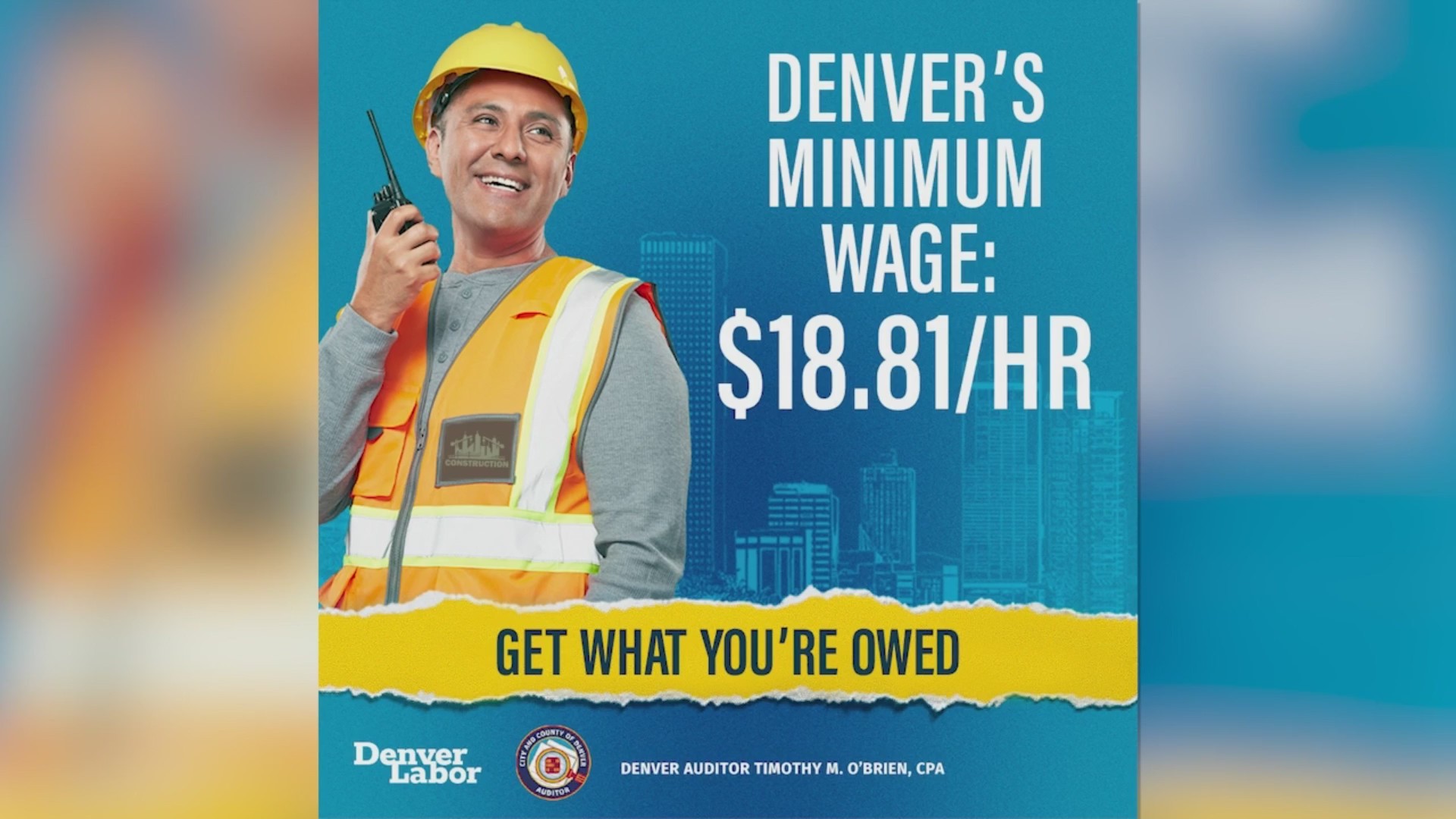 Denver to increase minimum wage in 2025