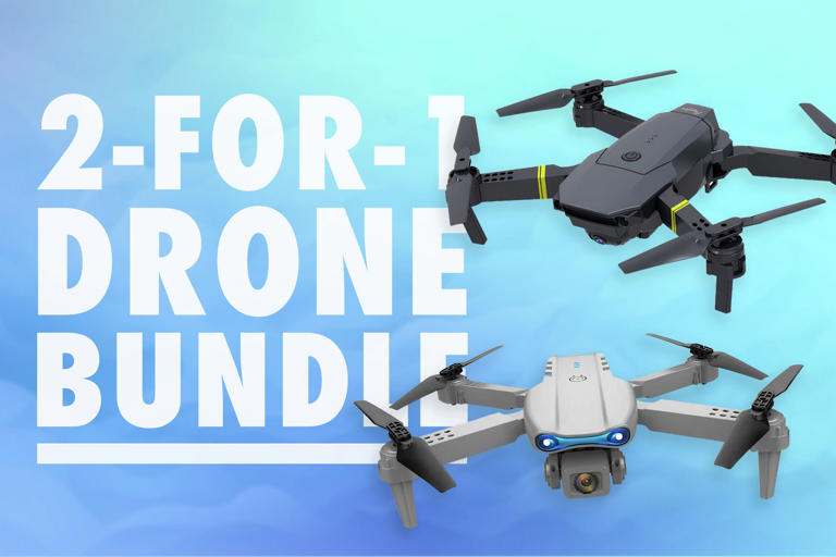 Two best selling drones for one low price just 105