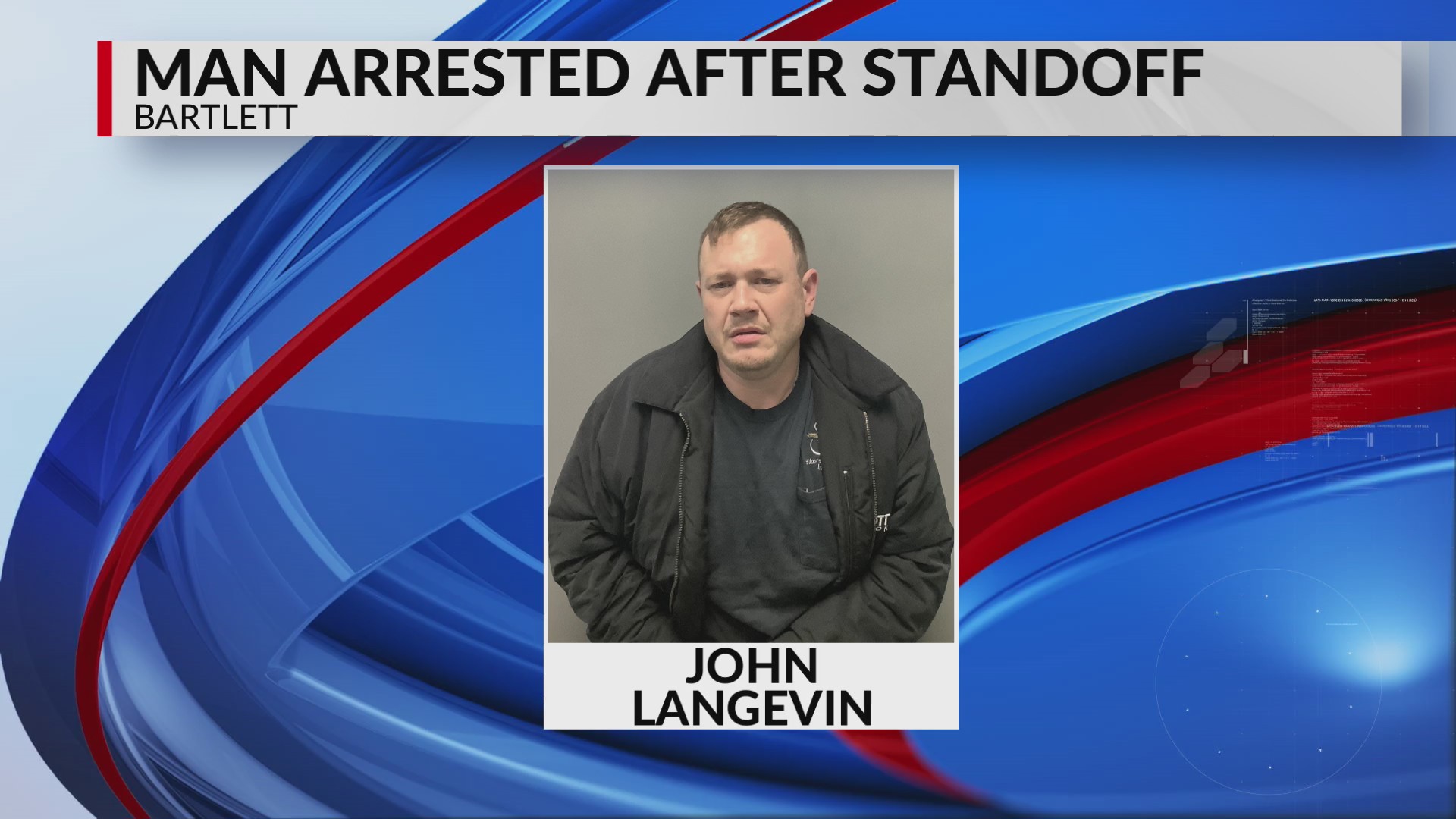 New information about suspect in Bartlett standoff where woman found