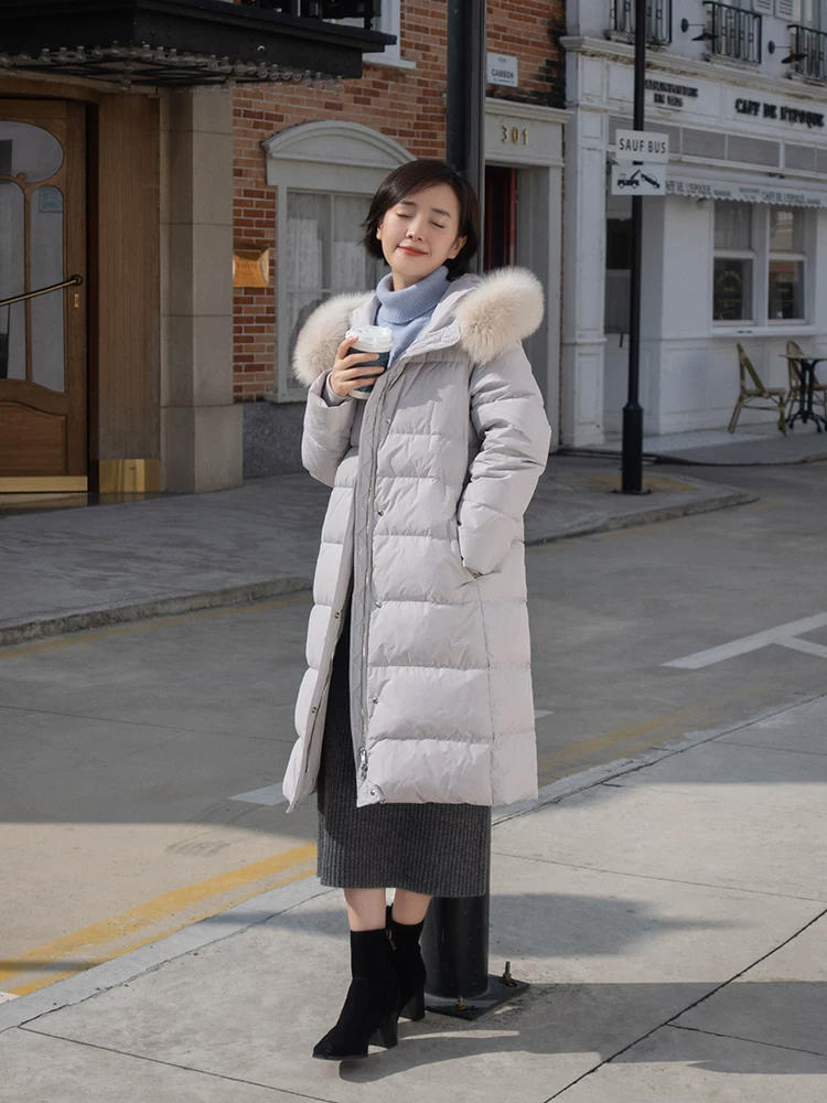 冬天还是穿“羽绒服”更暖和，简约利落又有格调，让你穿出气质美