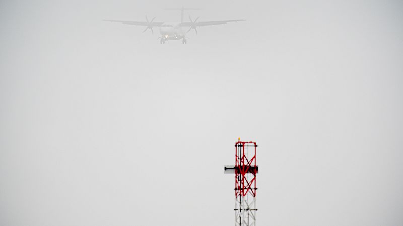 Fog disrupts Dutch, British and Polish airports on a busy holiday
weekend