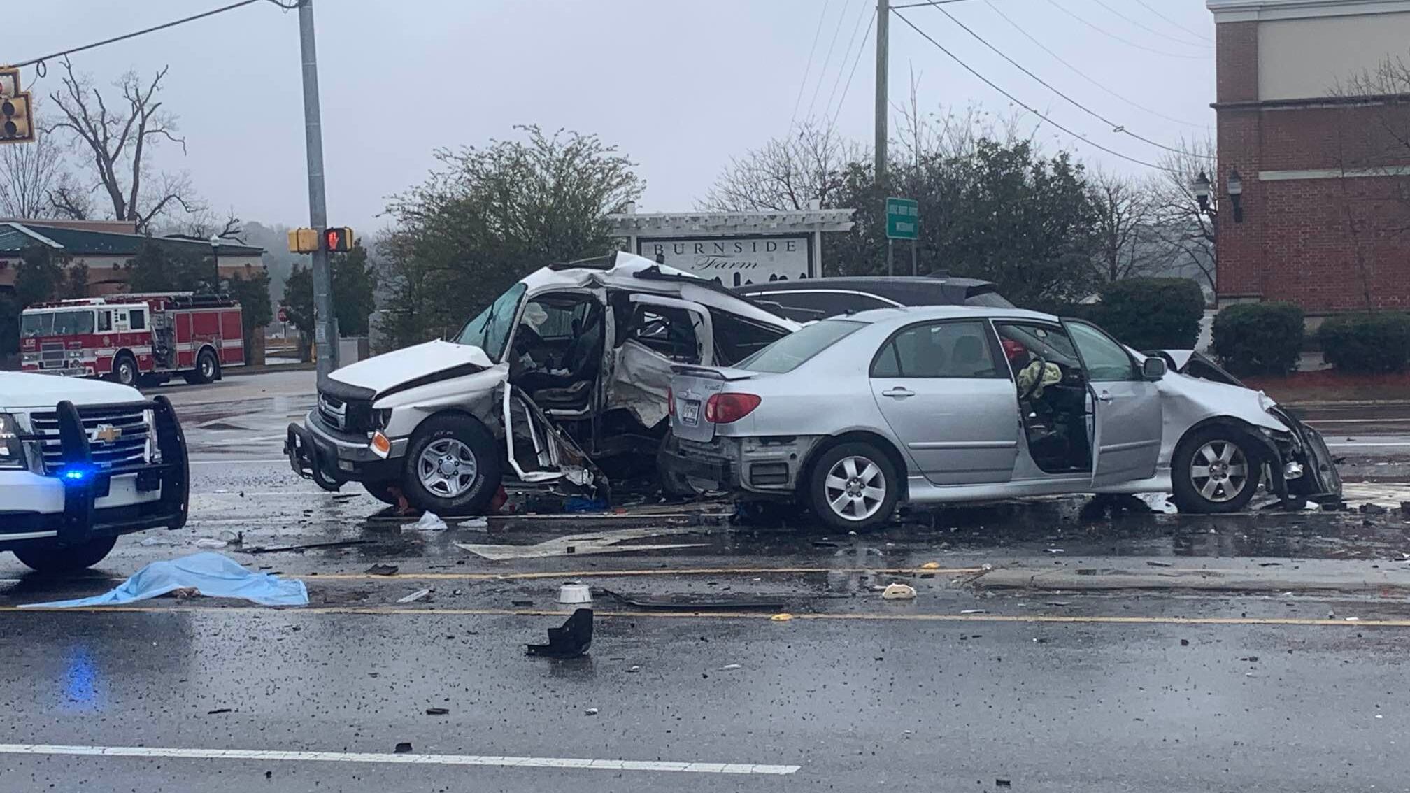 Two dead after domestic shooting leads to fatal car crash in Columbia