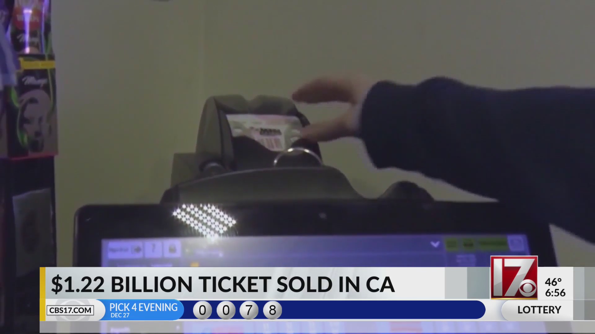 Mega Millions 1.22B jackpot winning ticket sold in CA