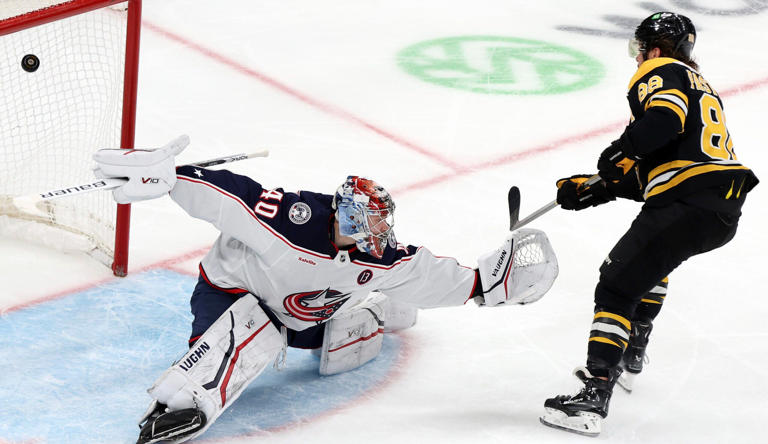 David Pastrnak scored a beauty on Saturday night.