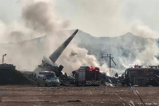 Vermoedelijk twee overlevenden bij vliegtuigcrash Zuid-Korea