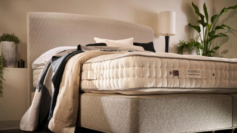 Princess Diana slept on a Vispring mattress, so I slept on a Vispring