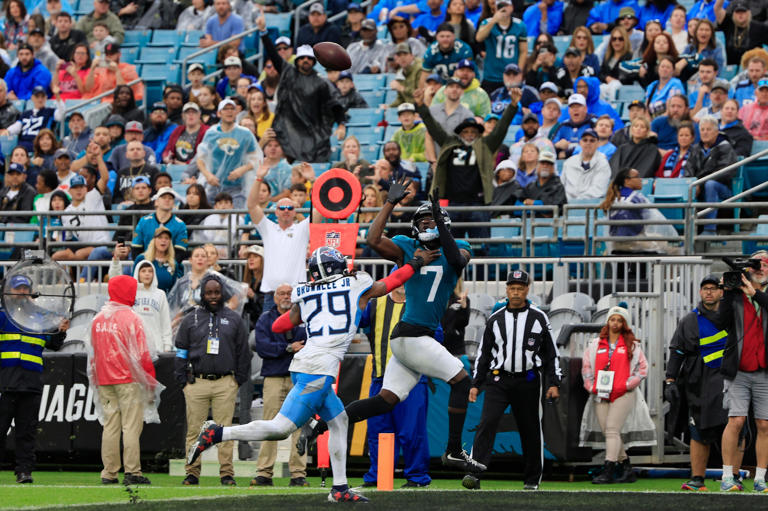 Jaguars WR Brian Thomas Jr. cleared to play. Injury updates vs. Titans