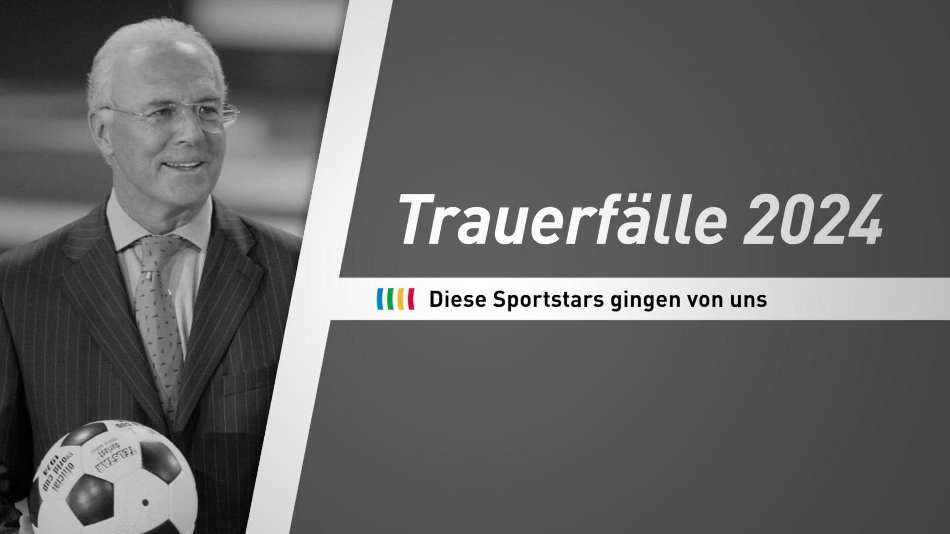 Vom &amp;quot;Kaiser&amp;quot; bis Christoph Daum: Die Toten des Sports 2024