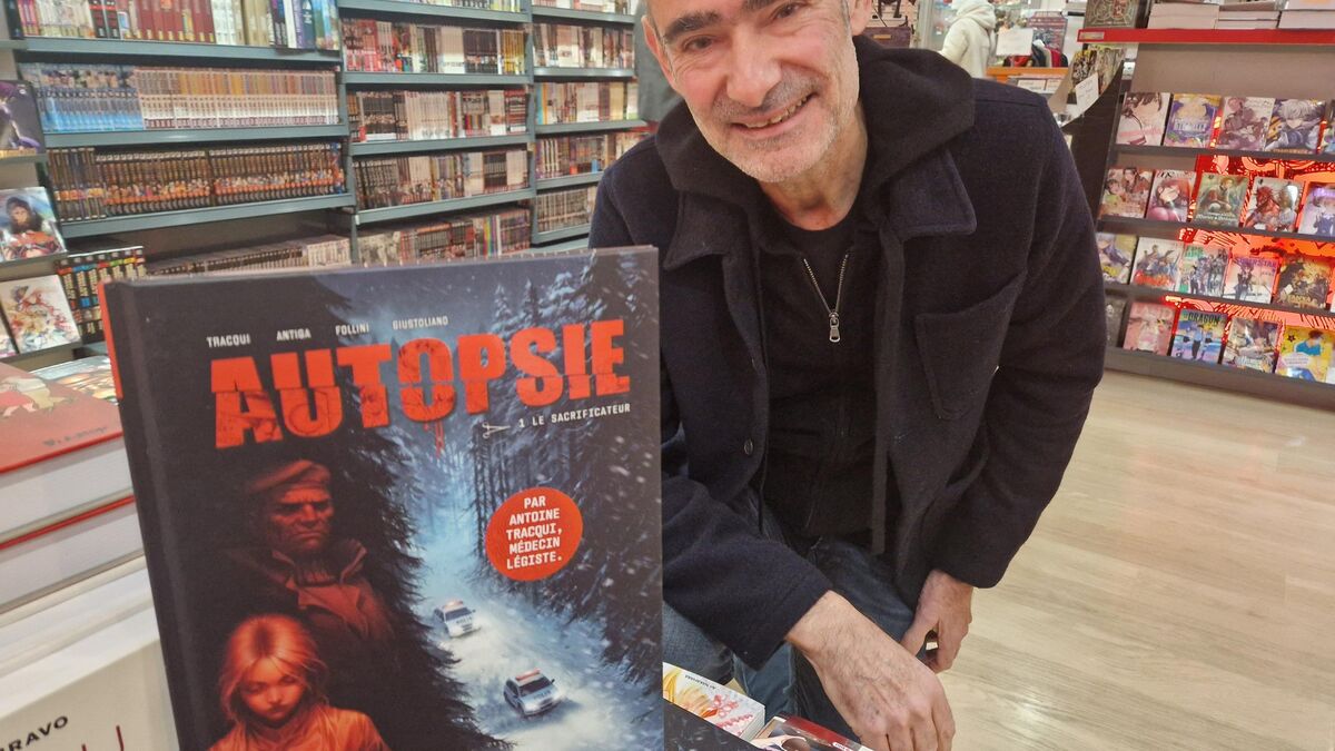 Doubs médecin légiste lors de l’affaire Daval, Antoine Tracqui sort une série de bandes dessinées
