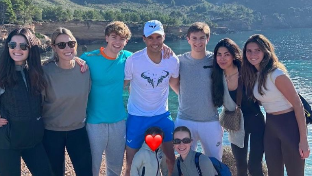  Así es el plan familiar de Rafa Nadal esta Navidad 