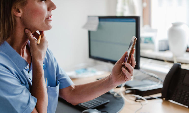 ‘People have less trust in healthcare professionals and are increasingly relying on videos they see online.’ Photograph: Maskot/Getty Images